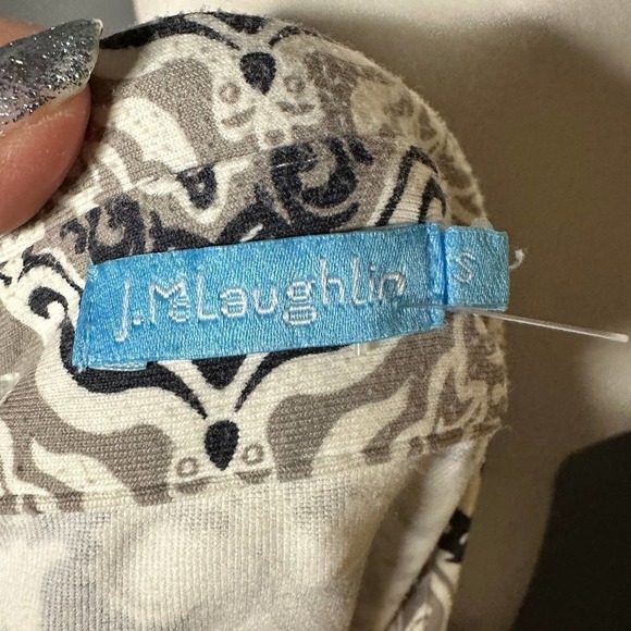 J McLaughlin Catalina Cloth Button Down Top Size XS - Picture 7 of 8